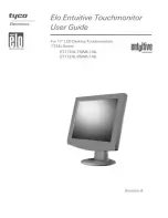 Preview for 1 page of Elo TouchSystems Entuitive ET1724L-7SWB-1-NL User Manual