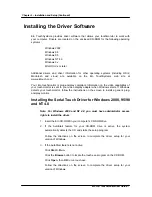 Preview for 7 page of Elo TouchSystems Entuitive ET1825L-7SWA-1 User Manual