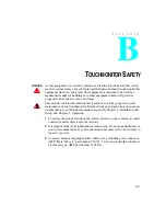 Preview for 25 page of Elo TouchSystems Entuitive ET1X45C-4SWE-1 Series User Manual