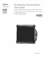 Предварительный просмотр 1 страницы Elo TouchSystems Entuitive ET1X8XC-4XWA-1 Series User Manual