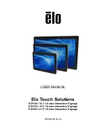 Elo TouchSystems ESY10i1 User Manual preview