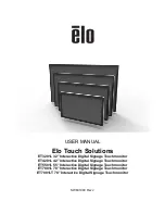 Elo TouchSystems ET3201L User Manual preview