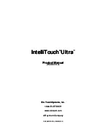 Preview for 2 page of Elo TouchSystems IntelliTouch Ultra Product Manual