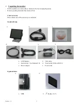 Preview for 3 page of Elo TouchSystems M467 User Manual & Installation Manual