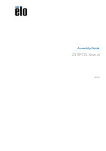 Elo TouchSystems Z30POS Stand Assembly Manual preview