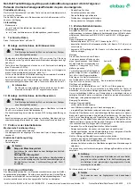 Предварительный просмотр 2 страницы elobau NHT03D Translation Of The Original Operating Instructions