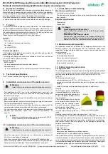 Предварительный просмотр 4 страницы elobau NHT03D Translation Of The Original Operating Instructions