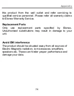 Preview for 54 page of Elonex PX9433 User Manual