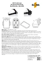 ELORA 334-95K Instruction Manual предпросмотр