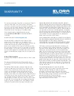 Preview for 16 page of ELORA ELORA 3 Owner'S Manual