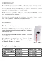 Preview for 2 page of ELOTEC EO 120 Installation And Maintenance Instructions Manual