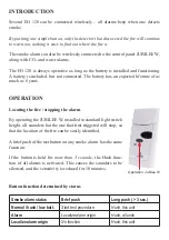 Preview for 7 page of ELOTEC EO 120 Installation And Maintenance Instructions Manual