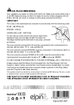 Preview for 5 page of Elpine 31201C Instruction Manual