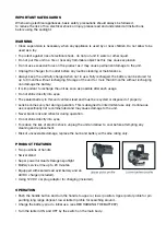 Предварительный просмотр 2 страницы Elpine Search Guard B20 3BT UK Instruction Manual