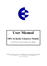 Elpro Technologies 505U-2 User Manual предпросмотр