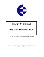 Elpro Technologies 905U-K User Manual preview