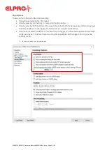 Preview for 22 page of ELPRO 802279 Operation Manual