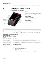 Preview for 16 page of ELPRO ECOLOG-PRO Series Operation Manual