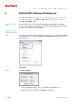 Preview for 20 page of ELPRO ECOLOG-PRO Series Operation Manual