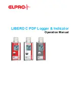 ELPRO Libero Cx Operation Manual preview