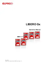 ELPRO LIBERO G Series Operation Manual preview