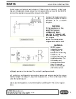 Предварительный просмотр 6 страницы ELPRO SDZ16 Installation And Use Manual