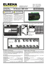 Preview for 1 page of ELREHA BMR 3001 Brief Instructions