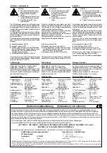 Preview for 3 page of ELREHA TAR 1180/24 Operating Instructions