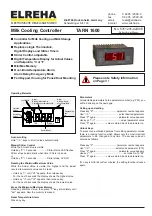 ELREHA TARN 1600 Quick Start Manual предпросмотр