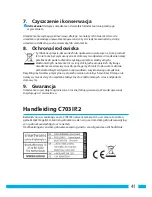 Preview for 41 page of ELRO C703IP.2 Manual