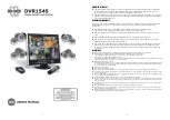 Предварительный просмотр 1 страницы ELRO DVR154S User Manual