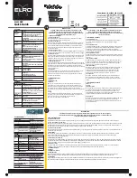 Preview for 2 page of ELRO EL431DVR Quick Manual