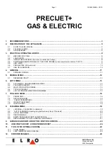 Preview for 2 page of ELRO PRECIJET+ Operating Manual