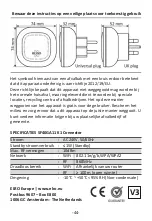 Предварительный просмотр 44 страницы ELRO SF40GA11 User Manual