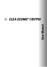 Preview for 1 page of ELSA ECOMO 17DFP99 User Manual