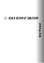 Preview for 1 page of ELSA ECOMO 20LCD9 User Manual