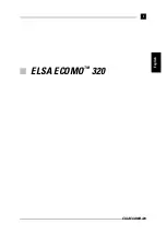 Предварительный просмотр 1 страницы ELSA ECOMO 320 Manual