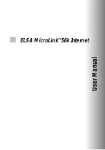 ELSA MicroLink 56k Internet User Manual предпросмотр