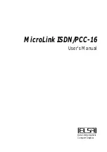 ELSA MicroLink ISDN/PCC-16 User Manual preview