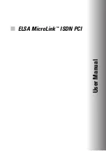 Предварительный просмотр 1 страницы ELSA MicroLink ISDN PCI User Manual