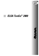 ELSA TanGo 2000 Manual предпросмотр