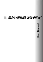 ELSA WINNER 2000/Office User Manual предпросмотр