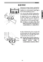 Preview for 23 page of Elsea ZSP650MAN Use And Maintenance Manual