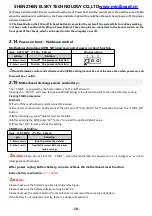 Предварительный просмотр 18 страницы ELSKY QM10U Manual