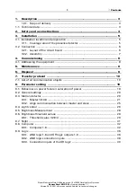 Предварительный просмотр 3 страницы elsner elektronik 70396 Installation And Adjustment