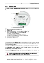 Preview for 8 page of elsner elektronik 70715 Installation And Adjustment