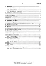 Предварительный просмотр 3 страницы elsner elektronik 71160 Installation And Adjustment