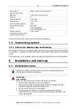 Preview for 4 page of elsner elektronik Corlo Touch KNX 5in Technical Specifications And Installation Instructions