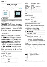 Предварительный просмотр 1 страницы elsner elektronik KNX TH-UP Touch Technical Specifications And Installation Instructions