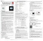 Preview for 1 page of elsner elektronik KNX VOC/TH-UP Touch CH Technical Specifications And Installation Instructions